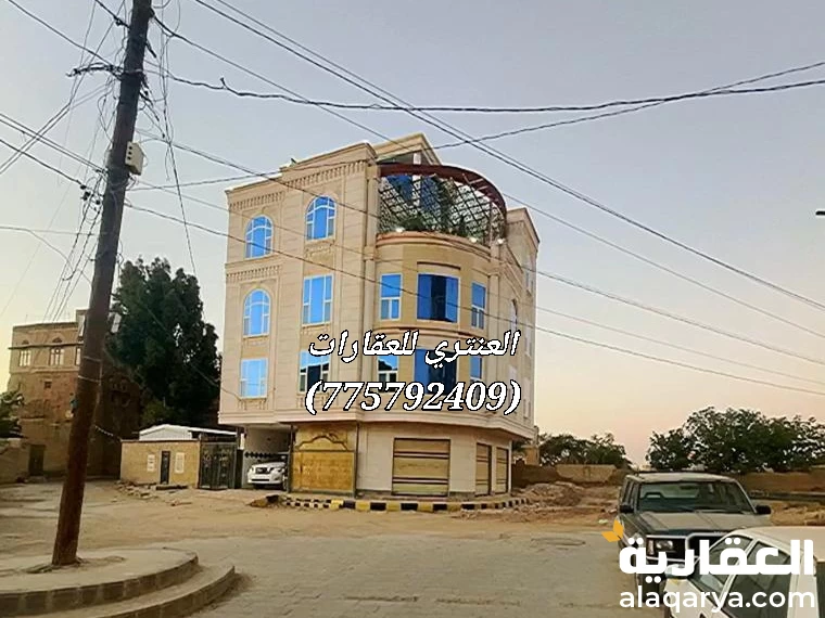 عرض رقم (1046)عمارة تجارية أربعة دور وطيرمانة ‏VIP ‎جديدة نظام فله ونظام شقق مفر