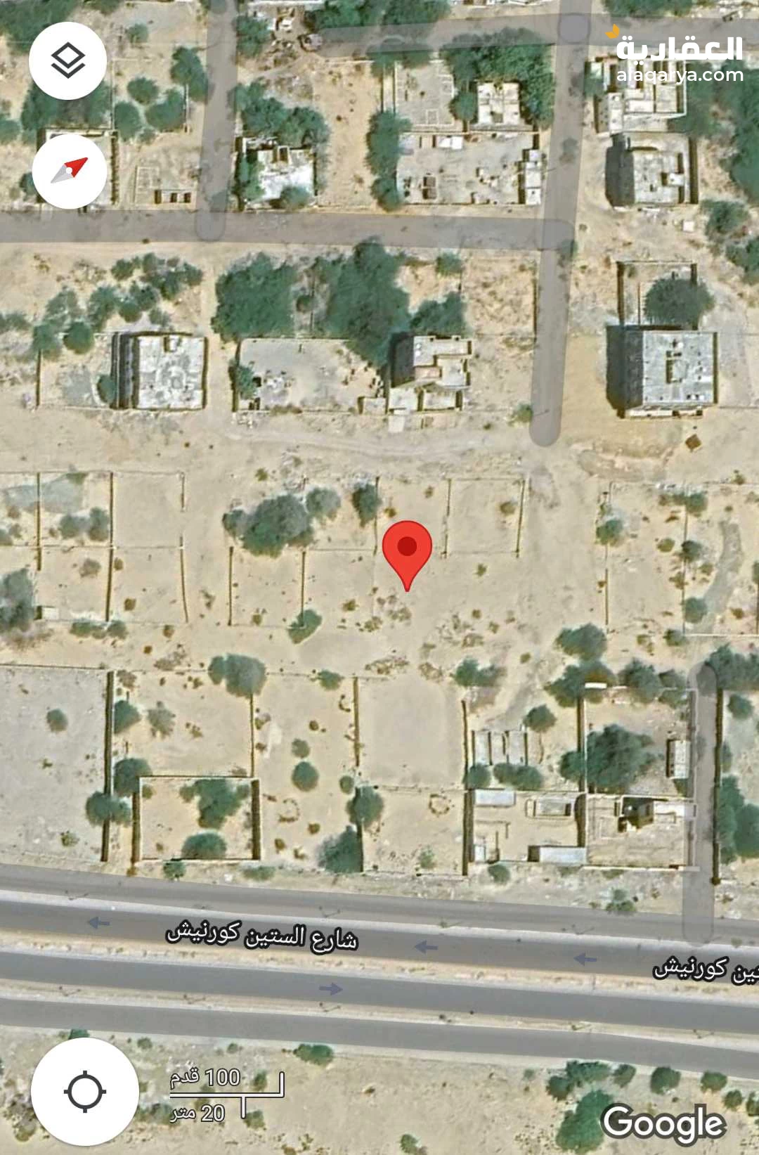 للبيع أرضية الثالثة من شارع الستين