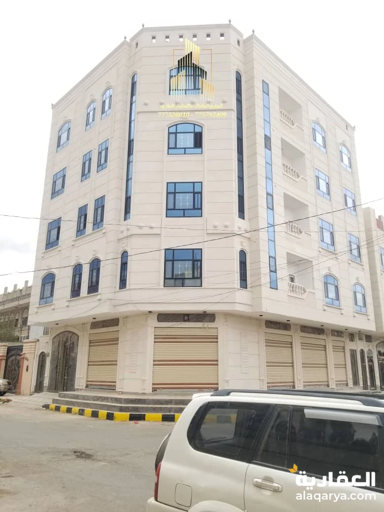 عمارة تجارية خمسة دور وبدروم شارعين في قمة الروعة والجمال