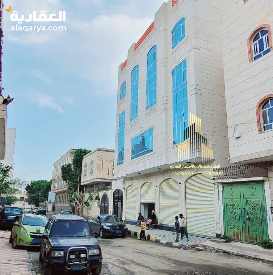 عمارة تجارية أربعة دور وبدروم سوبر لوكس