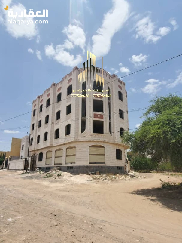 عمارة تجارية أربعة دور وبدروم شارعين عظم عرض رقم 1397