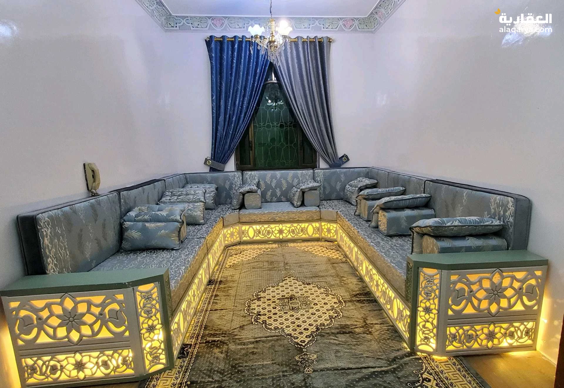 فلل مفروشة للايجار في صنعاء | فيلا مفروشه ملكي دور للايجار صنعاء الاصبحي