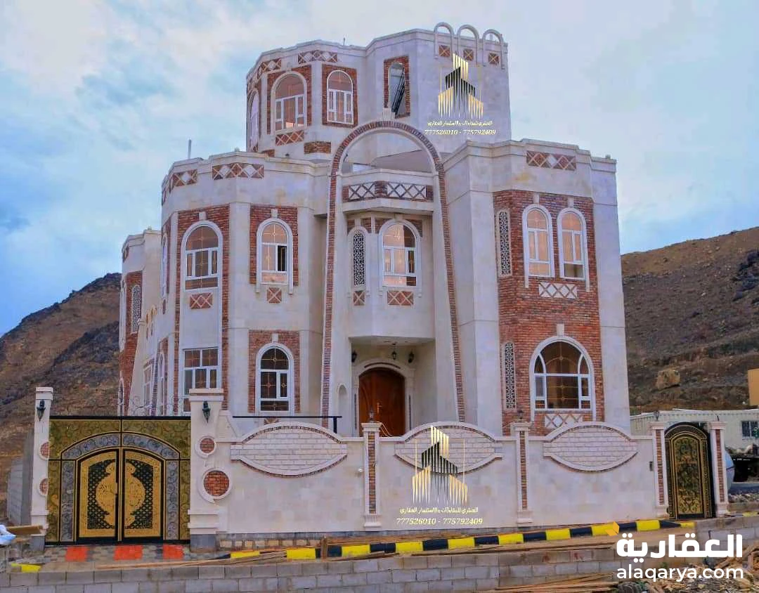 فلة ملكية في قمة الفخامة صممت للرفاهية فقط 😍فن معماري حديث جمع بين الطراز اليمني