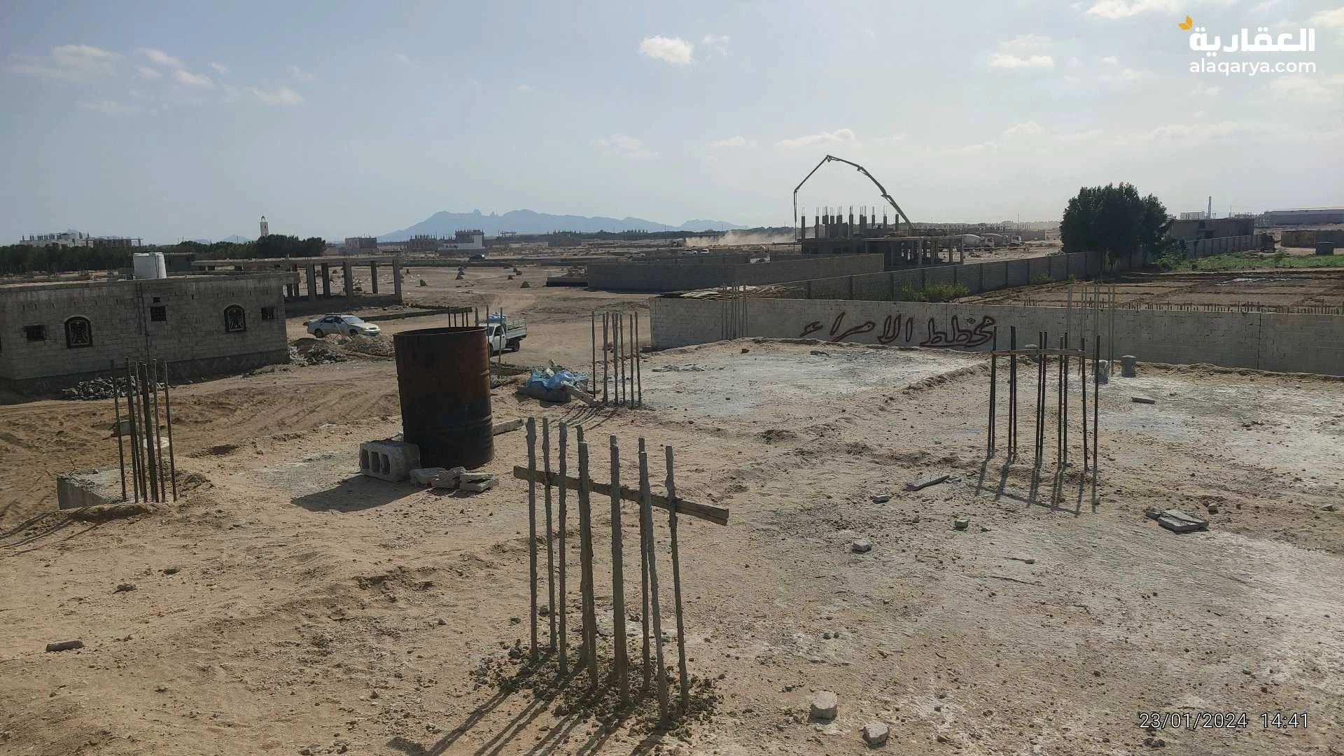 عمارة دور ارضي عظم