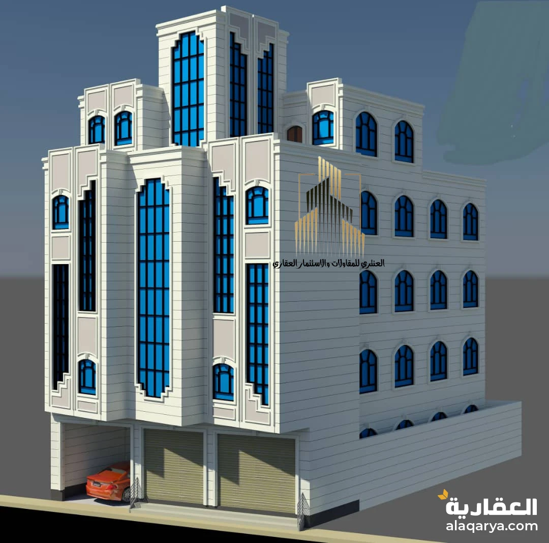 مبنى تجاري خمسة دور سوبر لوكس