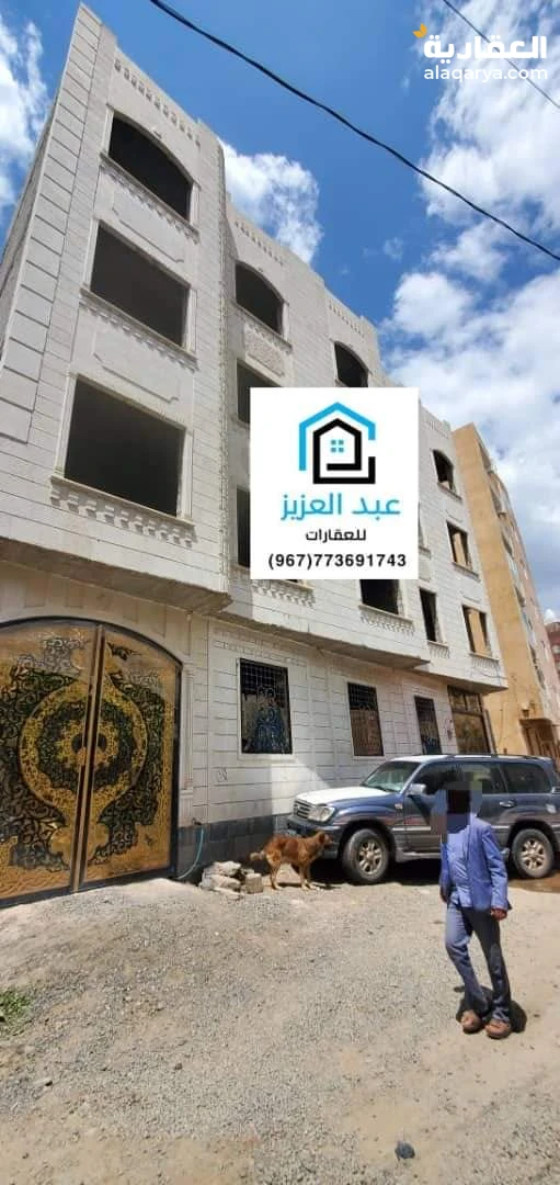عمارة_سكنية_وأستثمارية للبيع جنوب_العاصمة_صنعاء في بيت_بوس_حي_المهندسين