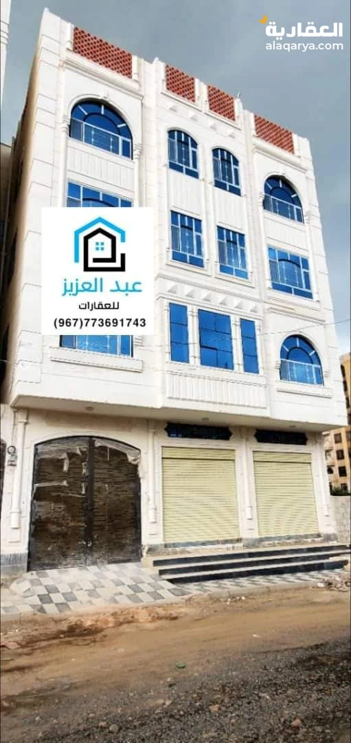 عمارة_سكنية_وأستثمارية للبيع جنوب_العاصمة_صنعاء في بيت_بوس_حي_المهندسين