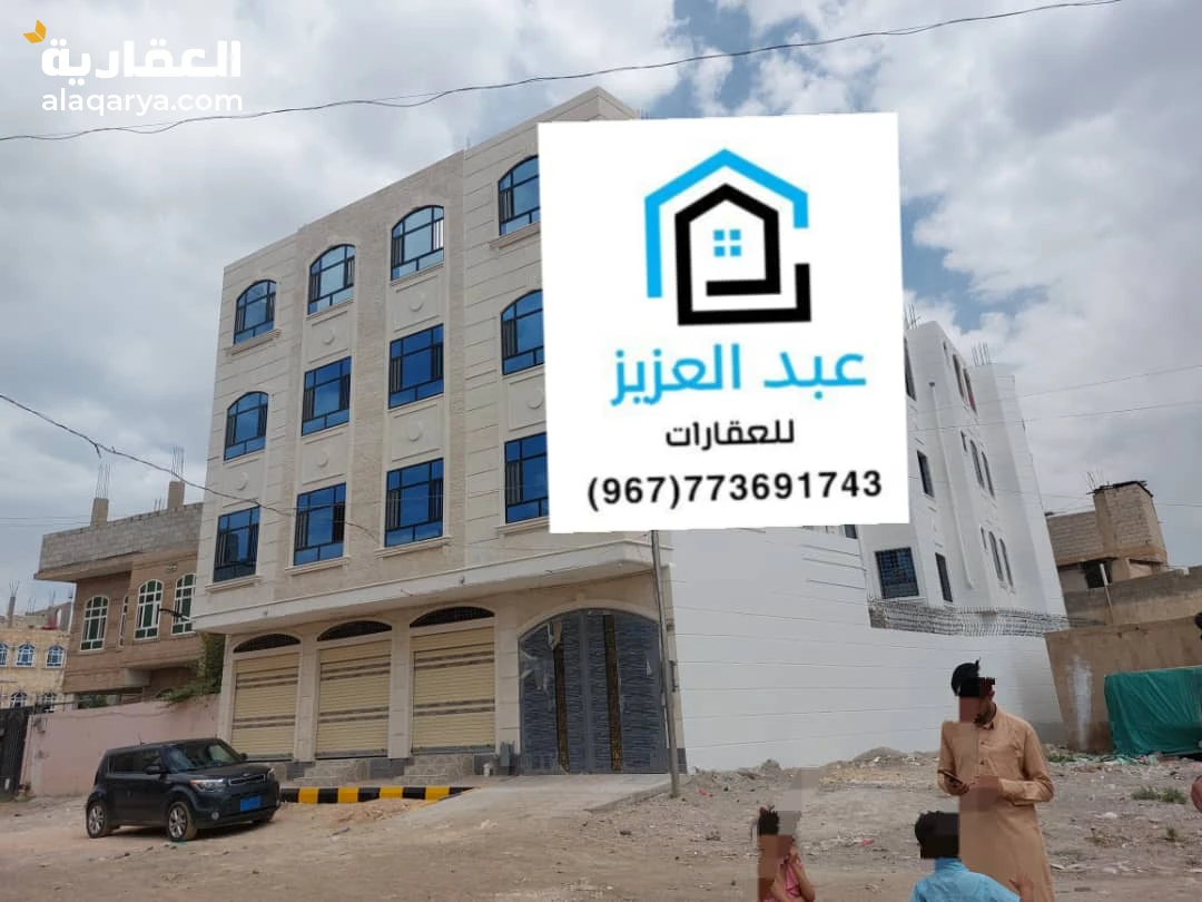 عماااارة قووووة القوووووه مساحتها 11لبنه ونص حر معمد جاهز على شارع 14متر