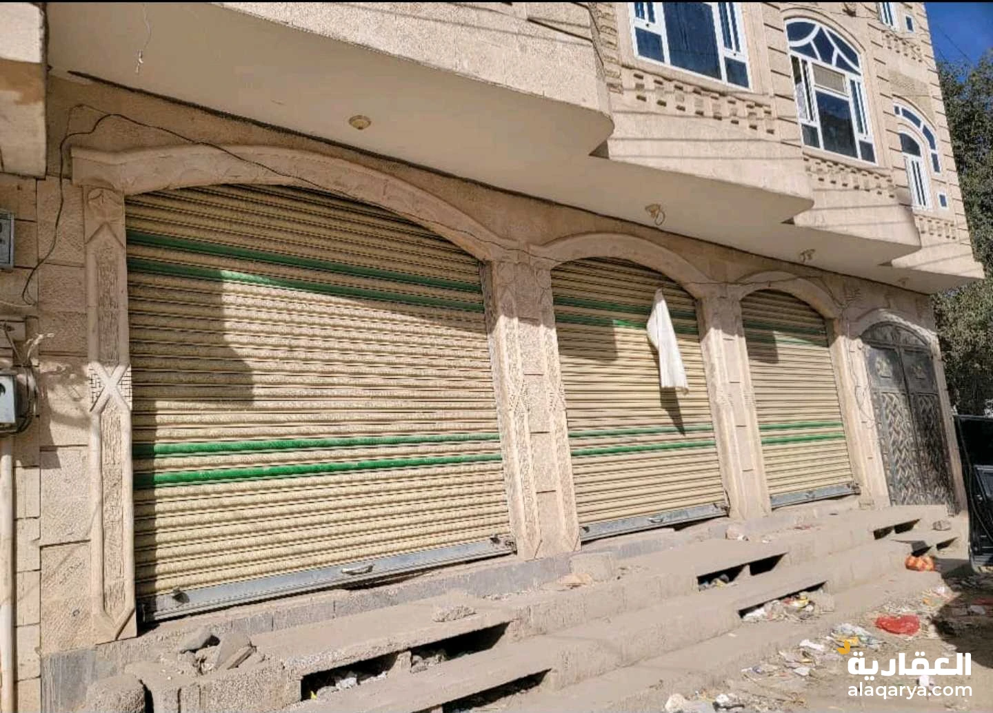 مخزن أو محل للايجار شارع النصر - بجانب جامع الدربوح