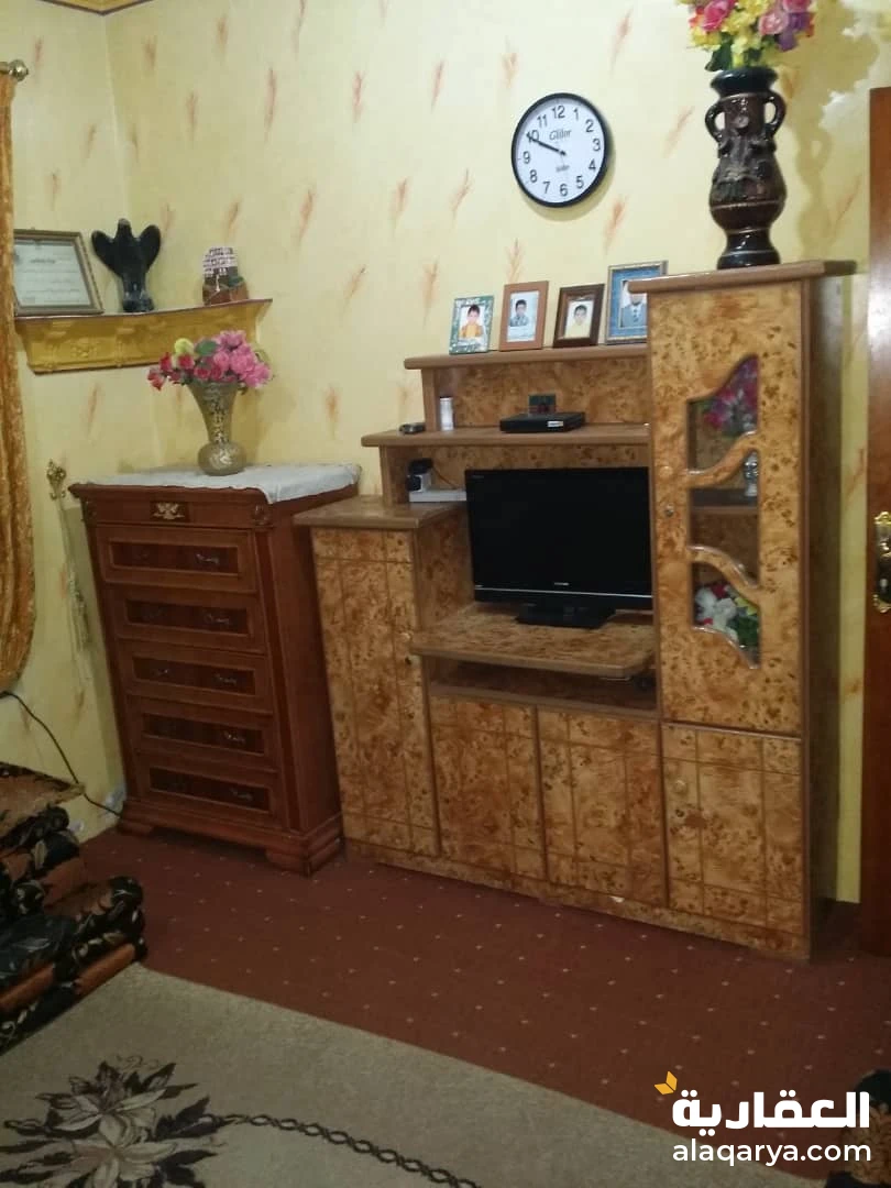 للبيع شقه كبيره معا حوش بعددارس خلف مستشفى الماني السعودي الحديث