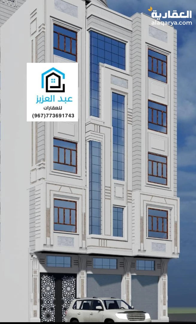 للبيع عمارة تجارية وراقية جدآسعوان شارع النصر