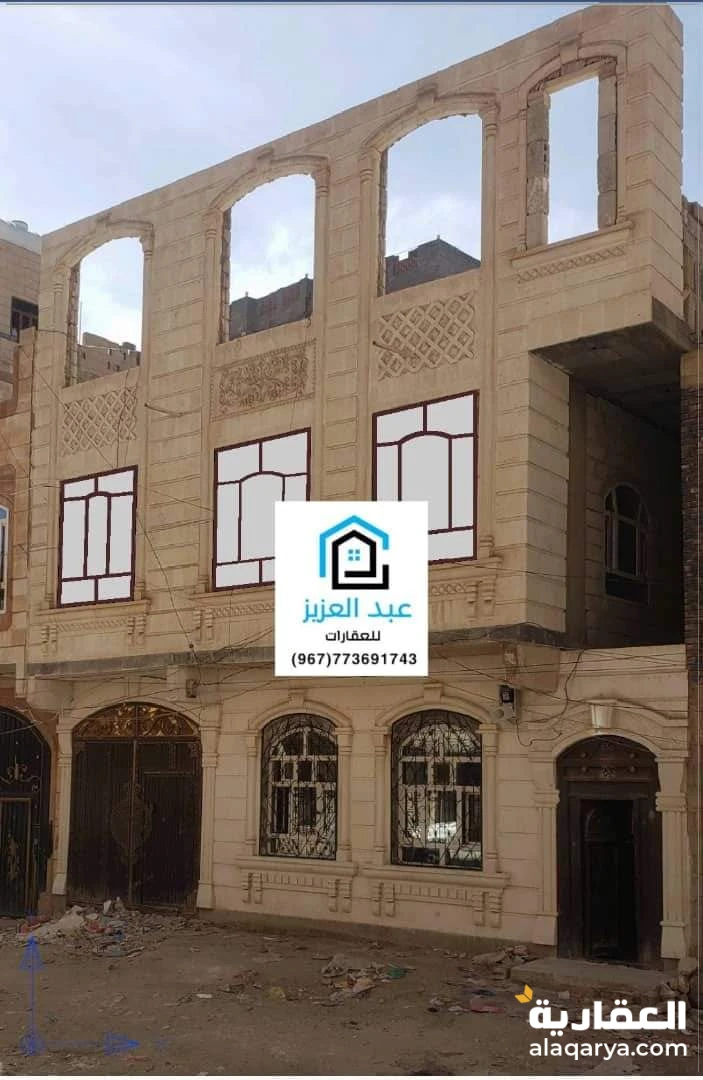 🏢عرض عقاري لبيع بيت مشطب لكس في صنعاء حي وارق المربع الذهبي