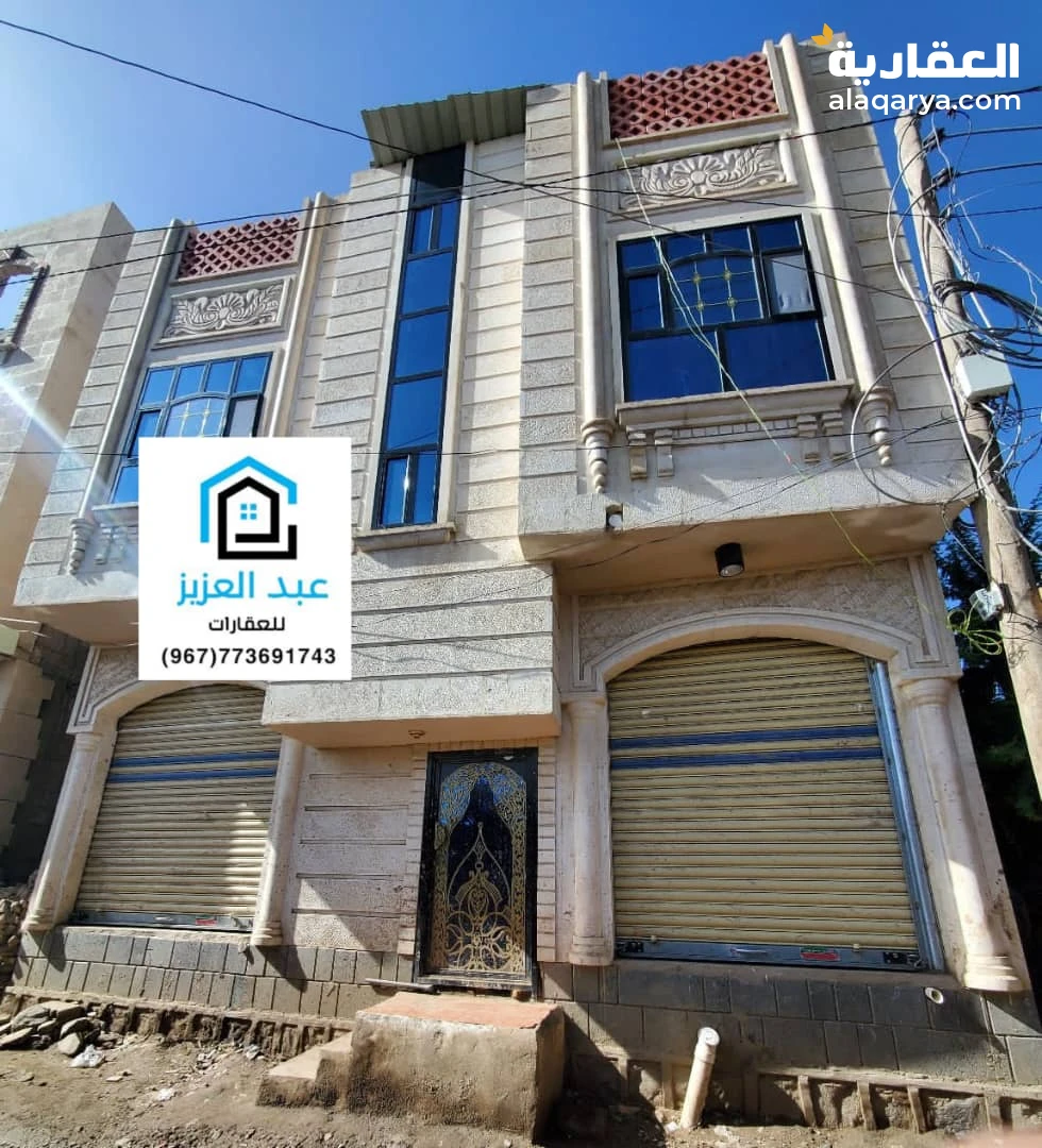 للبيع عمارة دورين مسلح هردي لكس واجهه حجر عمل درجه اولى