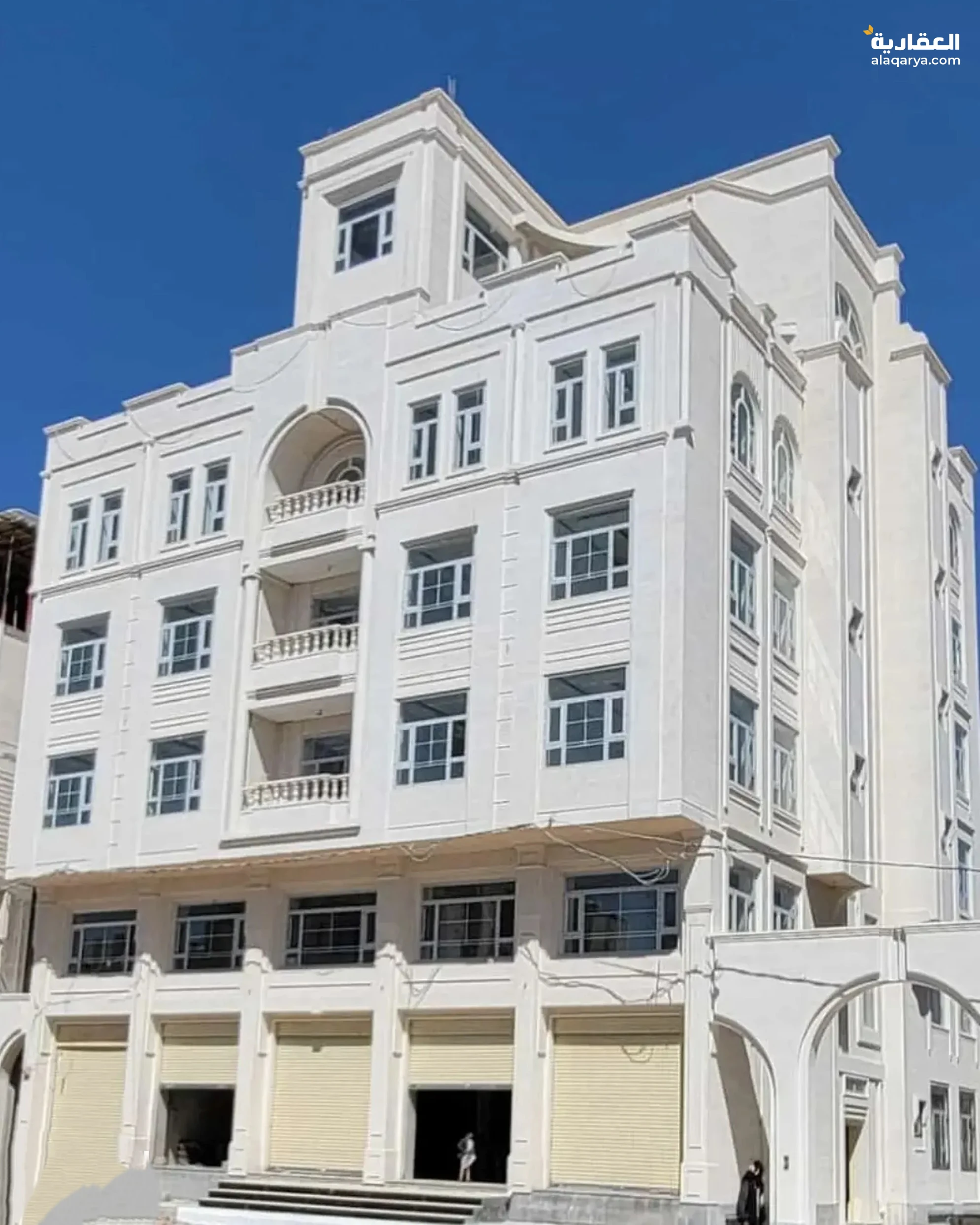 #عماره ملكيه تجاريه في الاصبحي شارع تجاري نافذ مع الحوش عمل خاص