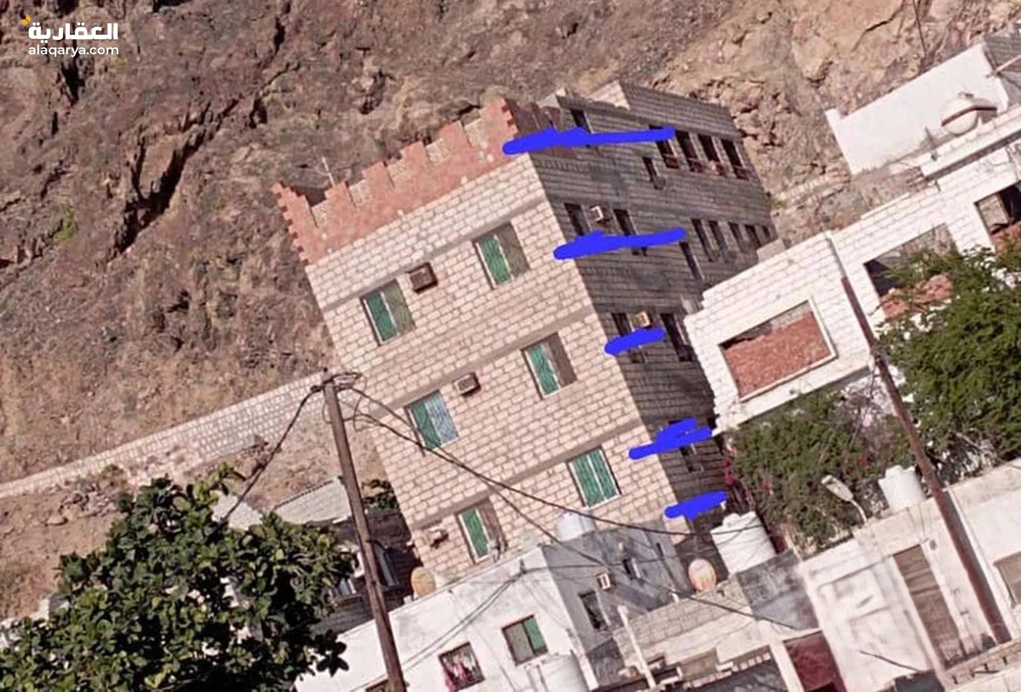 @ للبيع عمارة بمساحة 160 متر في حضرموت