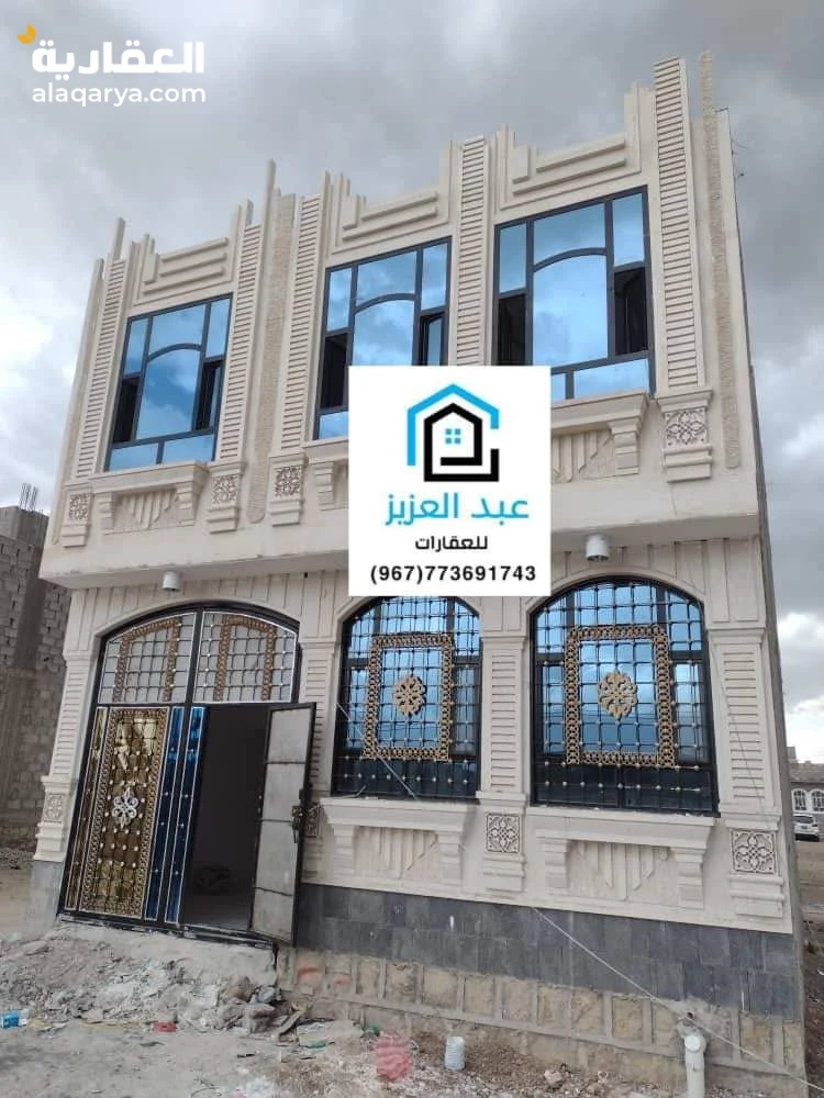 عمارة سكنية للبيع دورين مشطب لووكس المساحة لبنتين حر