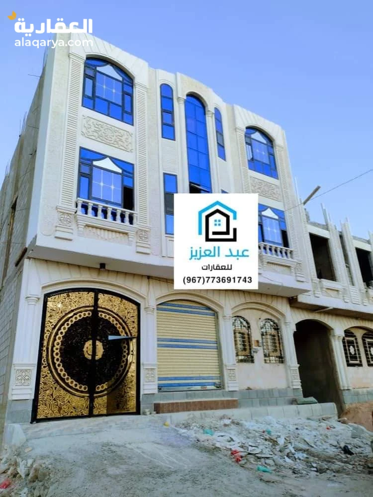 للبيع عمارة في صنعاء  بعد حي دارسثلاث لبن حر