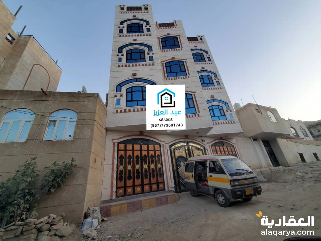 عمارة_سكنية للبيع بالعاصمة_صنعاء في حده والعمارة قريبة جدآ لشارع_حده الرئيسي