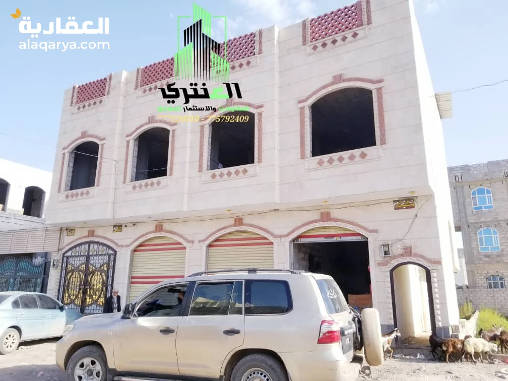 عمارة تجارية دورين الدور الاول مشطب تشطيب سوبر لوكس