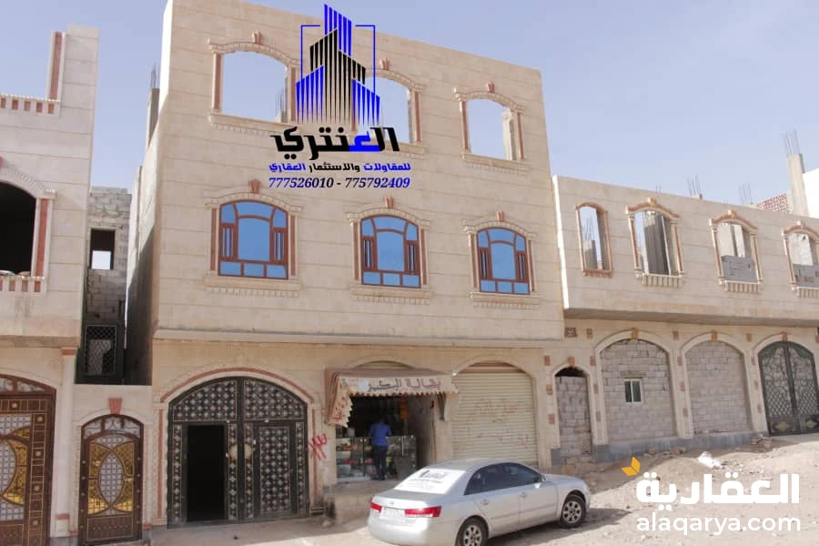 عمارة تجارية دورين والدور الثالث باقي له السقف..