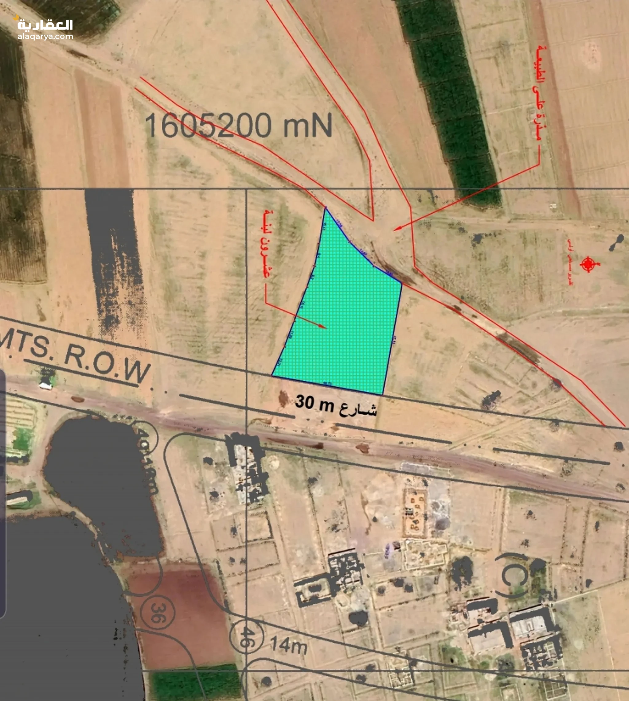 #للبيع ارض في ذمار خط العشاو ابو يابس تبعد عن الخط حدود 500 متر