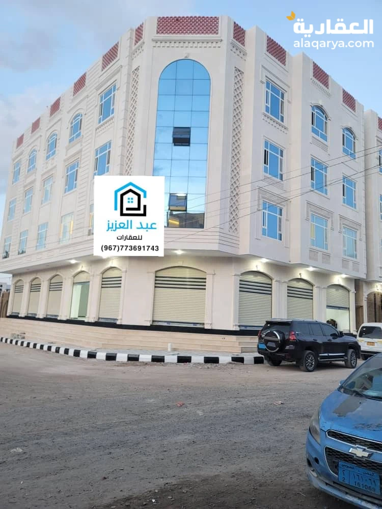 عمارة_سكنية_واستثمارية للبيع جنوب_العاصمة_صنعاء في بيت_بوس
