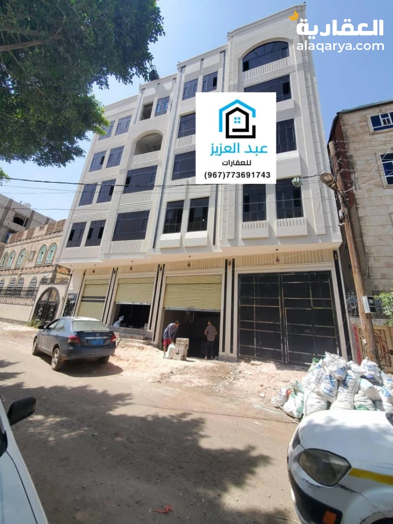 عمارة_سكنية_واستثمارية للبيع جنوب_العاصمة_صنعاء في حي_الاصبحي