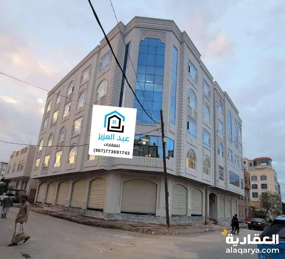 عمارة_سكنية_واستثمارية للبيع جنوب_العاصمة_صنعاء في بيت_بوس_حي_المهندسين*