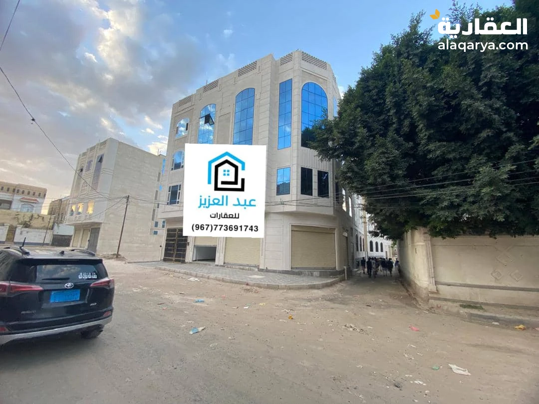 عمارة_سكنية_واستثمارية للبيع جنوب_العاصمة_صنعاء في بيت_بوس_حي_المهندسين