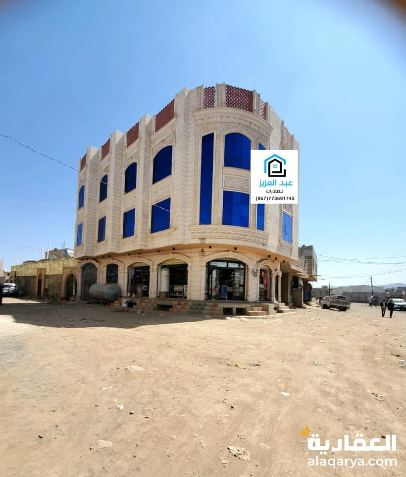 للبيع عمارة في صنعاء  شارع مأرب قريب سوق كليه المجتمع