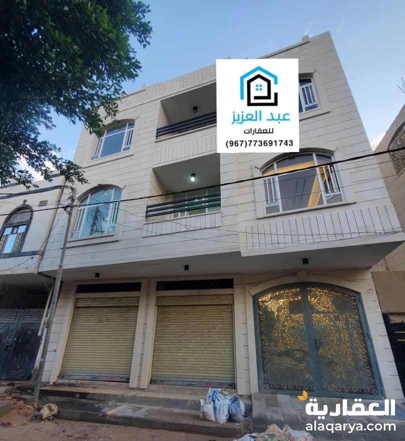 عمارة_سكنية_واستثمارية للبيع جنوب_العاصمة_صنعاء في بيت_بوس_حي_المهندسين