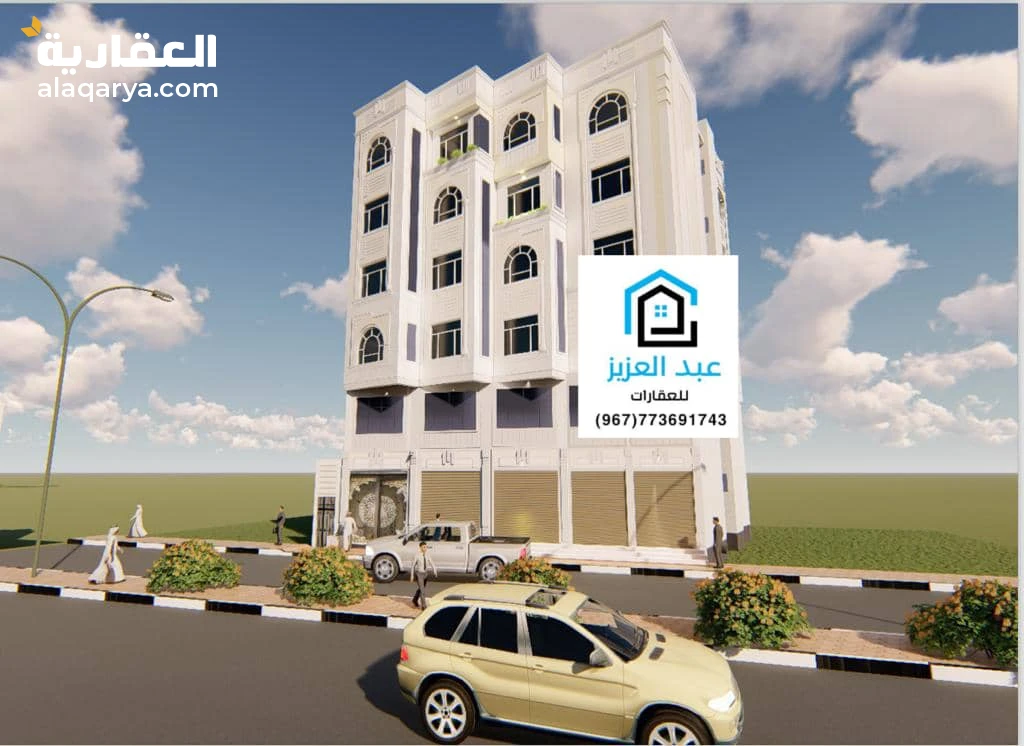 عمارة_تجارية_وأستثمارية للبيع جنوب_العاصمة_صنعاء في بيت_بوس_حي_المهندسين