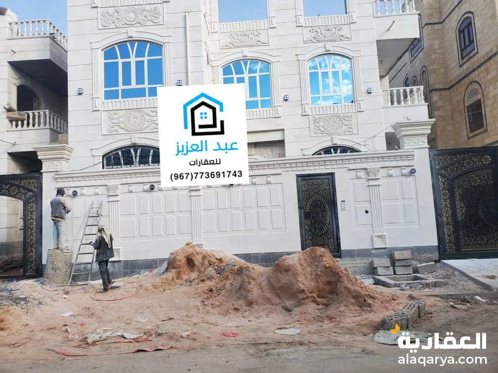 فلة للبيع بالعاصمة_صنعاء في حده_حي_علوي_السلامي