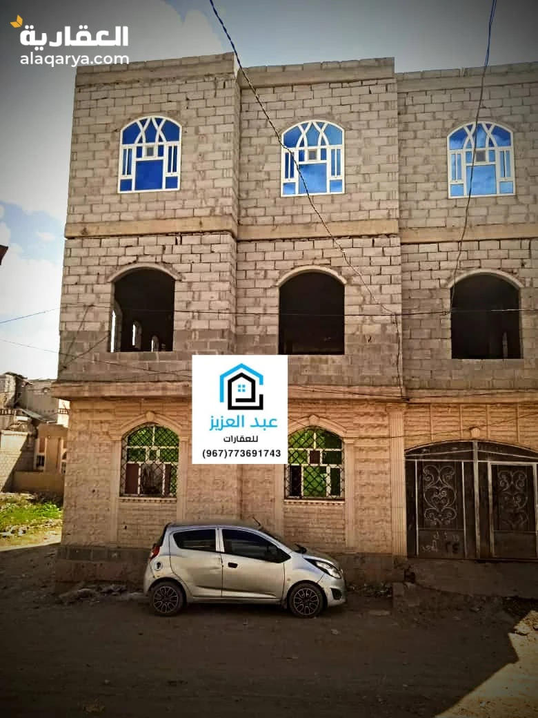 عمارة بناء شخصي للبيع في صنعاء حزيز بعد سوق الوحدة