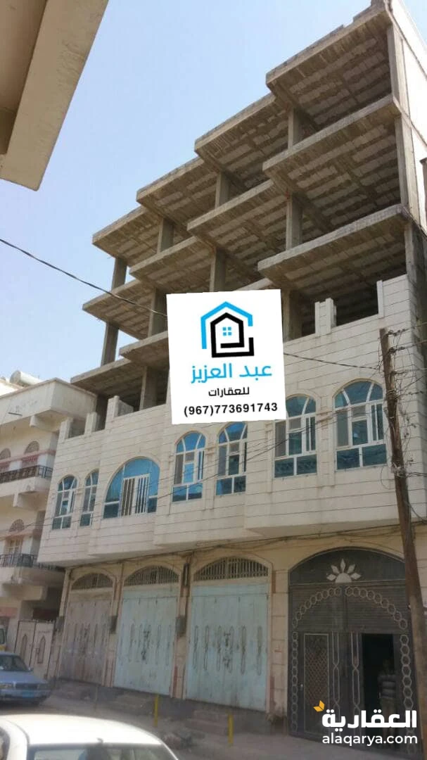 للبيع عمارة في صنعاء بناءشخصي الموقع مابين شارع هائل وشارع 16 من شارع هائل