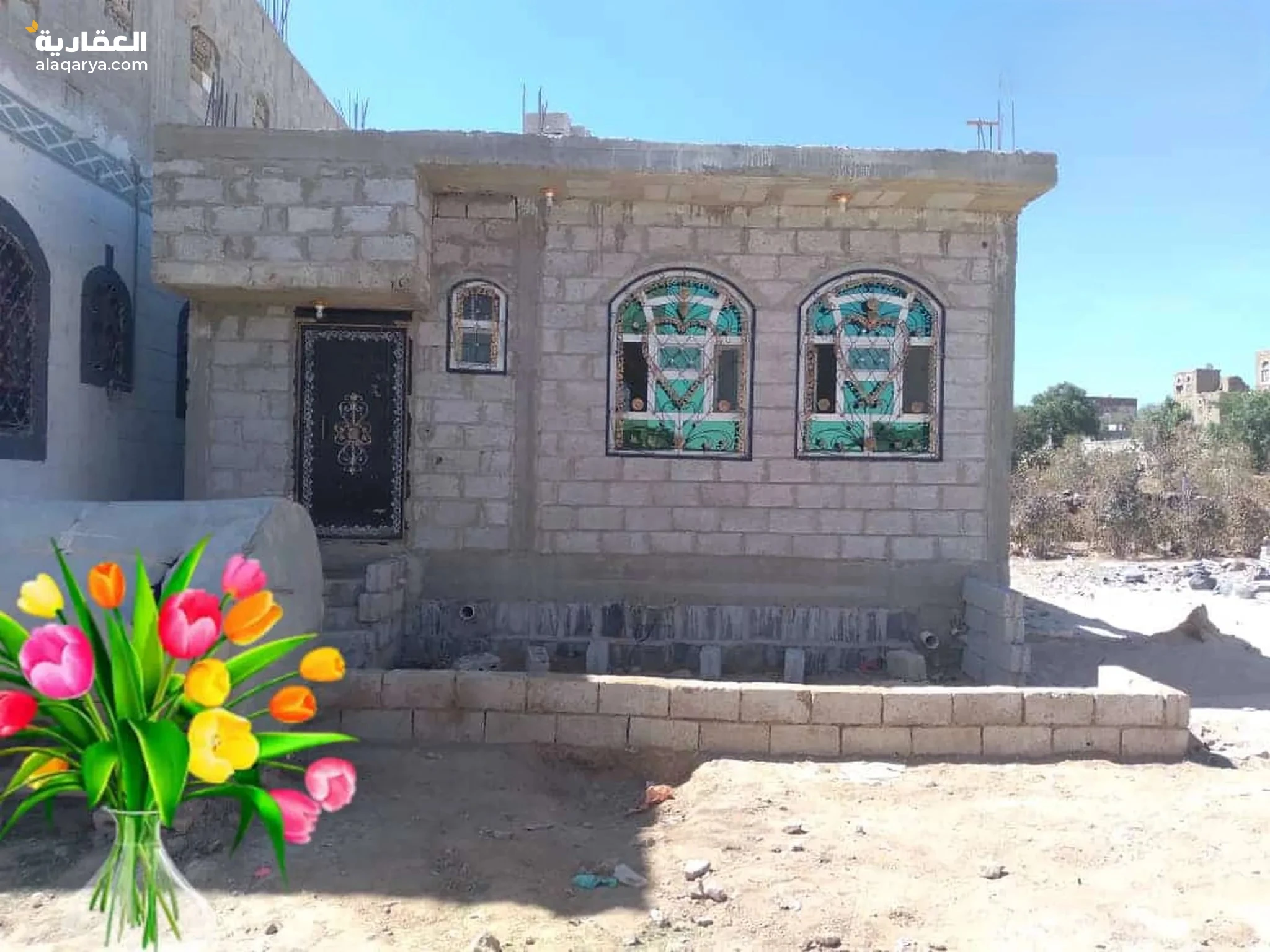 #بيت للبيع مساحته لبنتين وربع حر