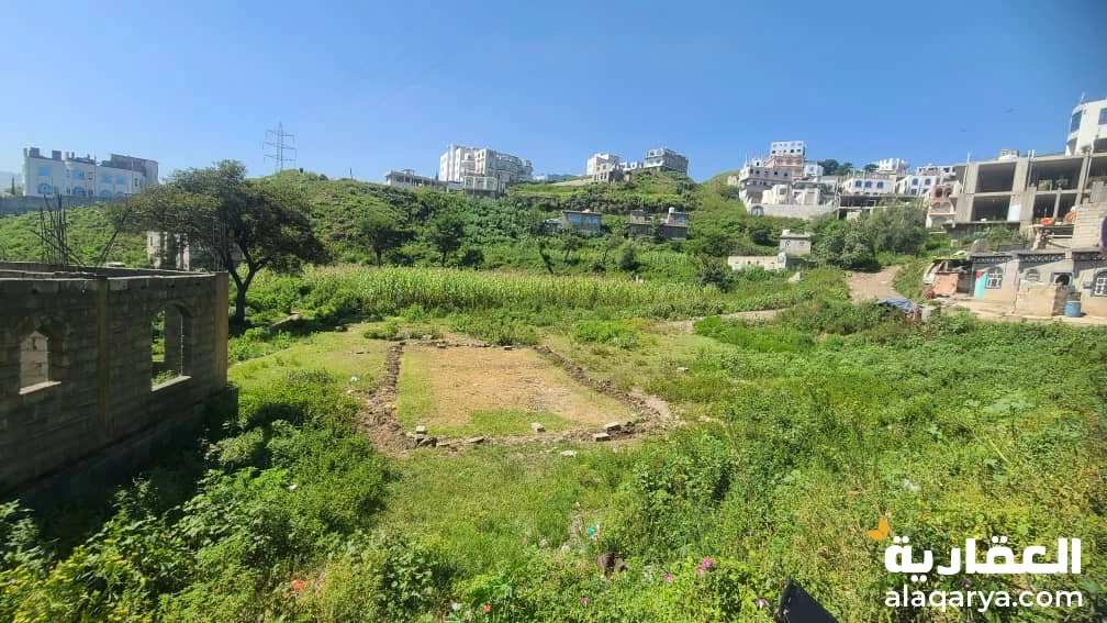 قطعة أرض سكنية للبيع اليمن إب