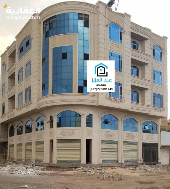 عمارة_سكنية_وأستثمارية للبيع جنوب_العاصمة_صنعاء في بيت_بوس_حي_المهندسين