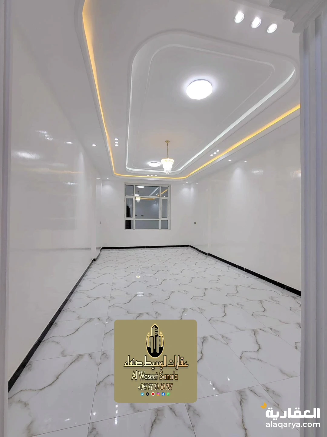 شقق للايجار في صنعاء | شقق فاخرة 4 غرف للايجار صنعاء بيت بوس - للتواصل772960797