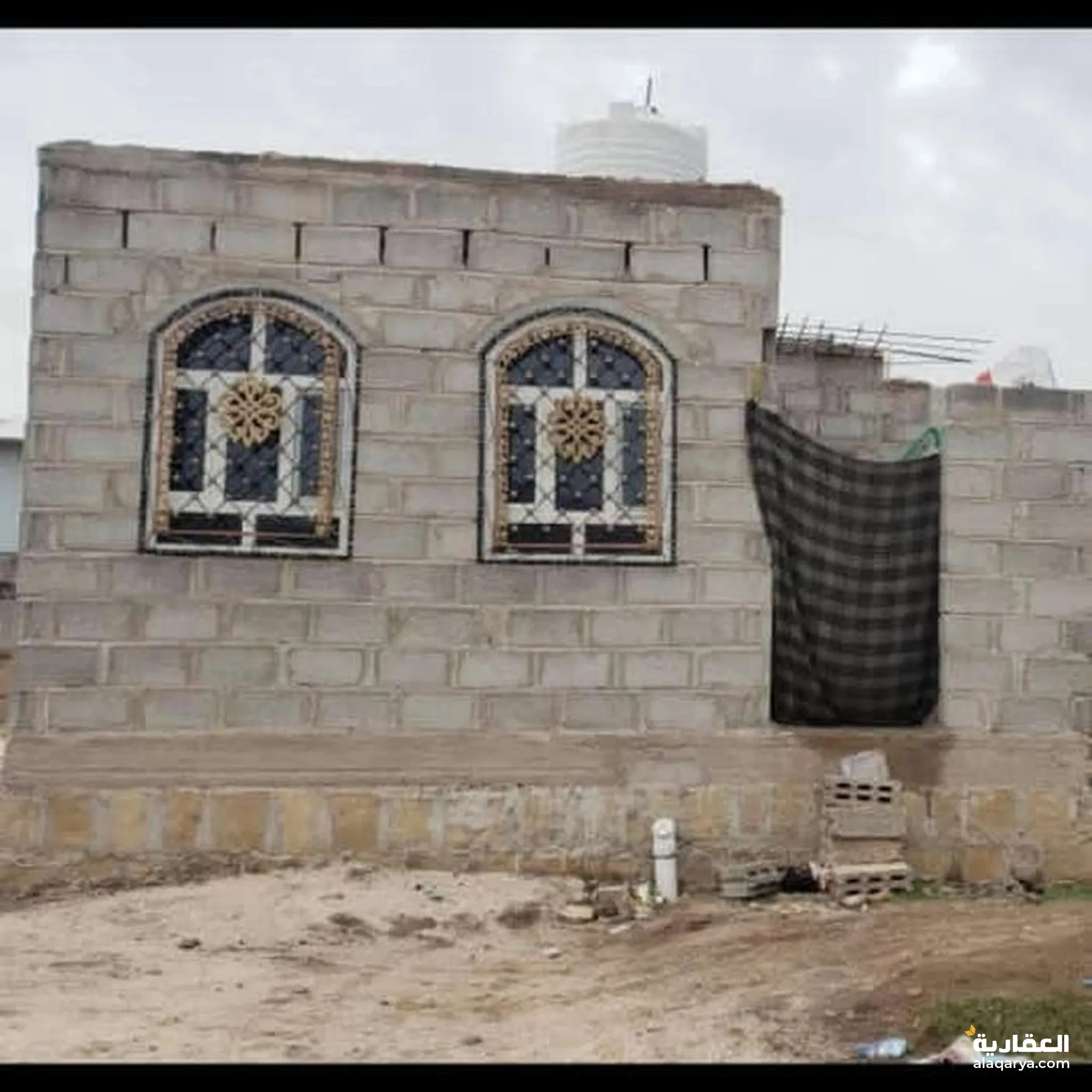 #بيت ارض وقف عررطه للبيع شارع4في جدرعلمان