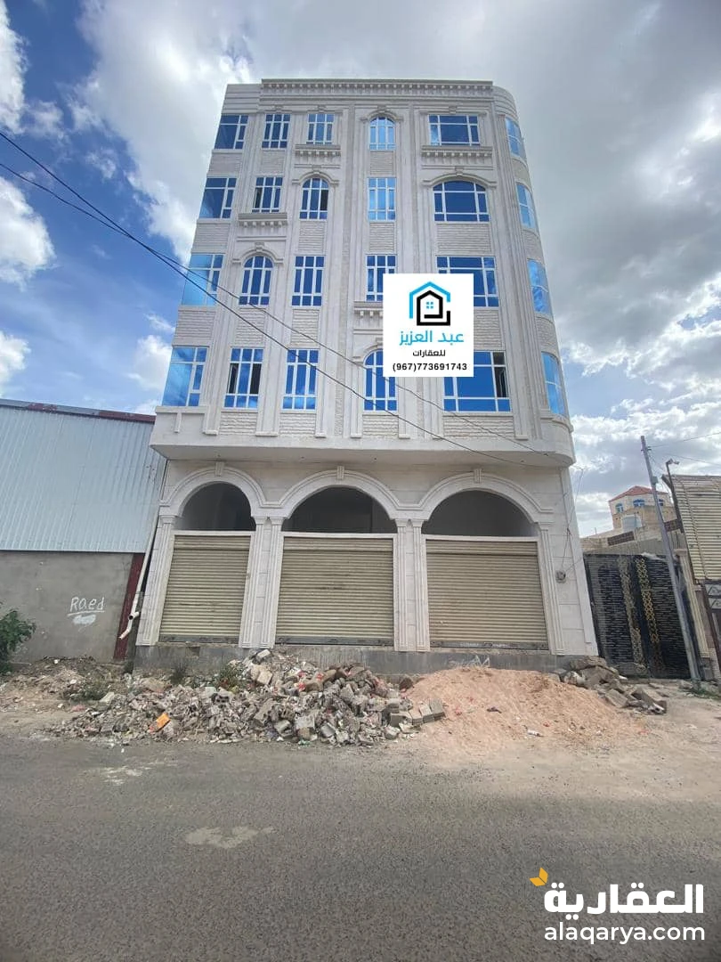 عمارة_سكنية_واستثمارية للبيع جنوب_العاصمة_صنعاء في بيت_بوس_المثلث_الذهبي