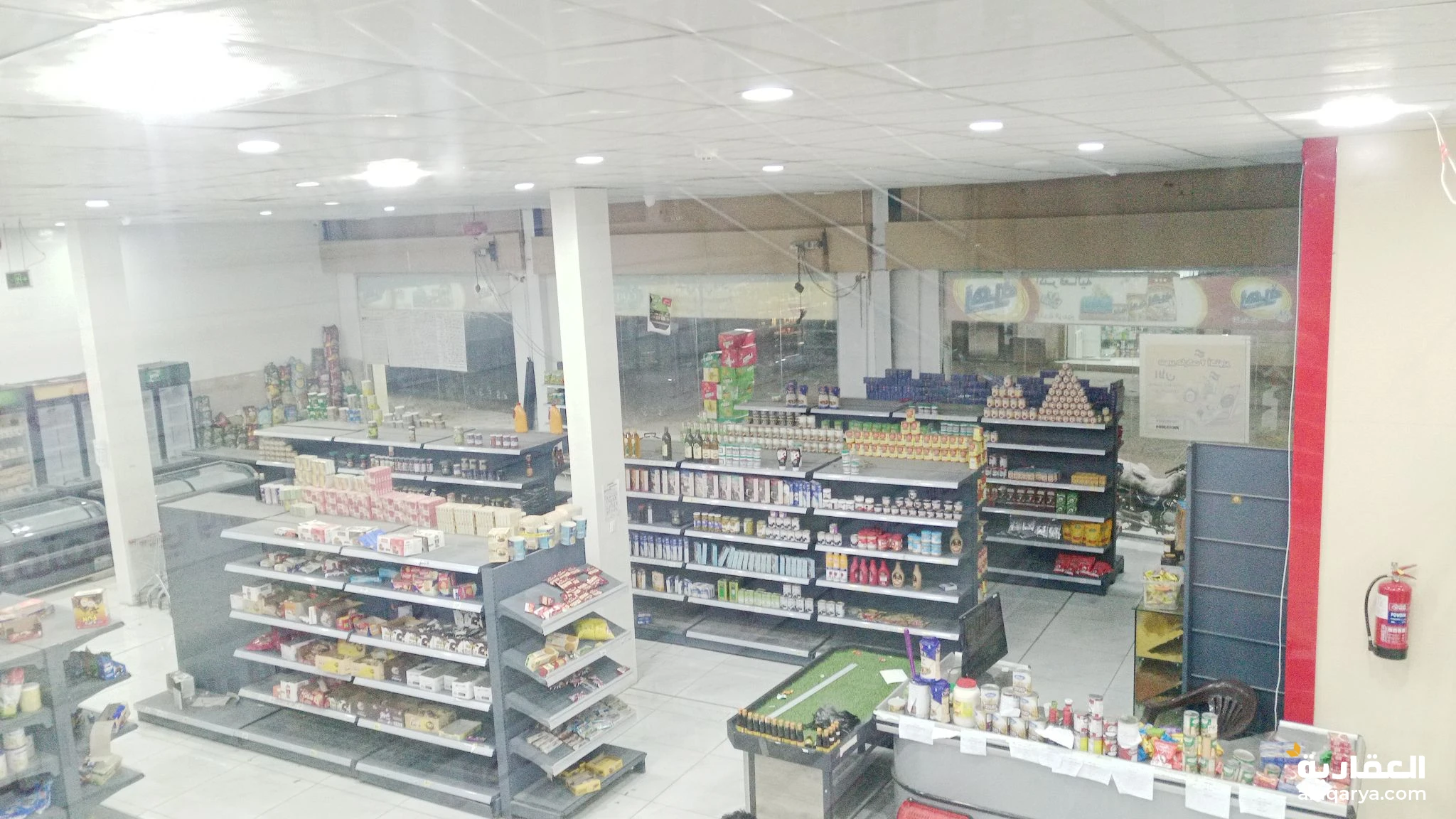 #للبيع سوبر ماركت عملاقه البيع