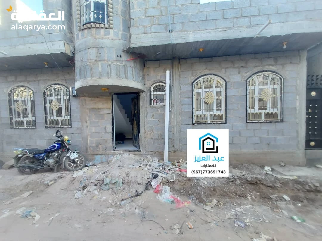للبيع بيت في صنعاء سعوان العشه خامس بيت من للزفلت اقوئ عرض خاص جديد مقرطس