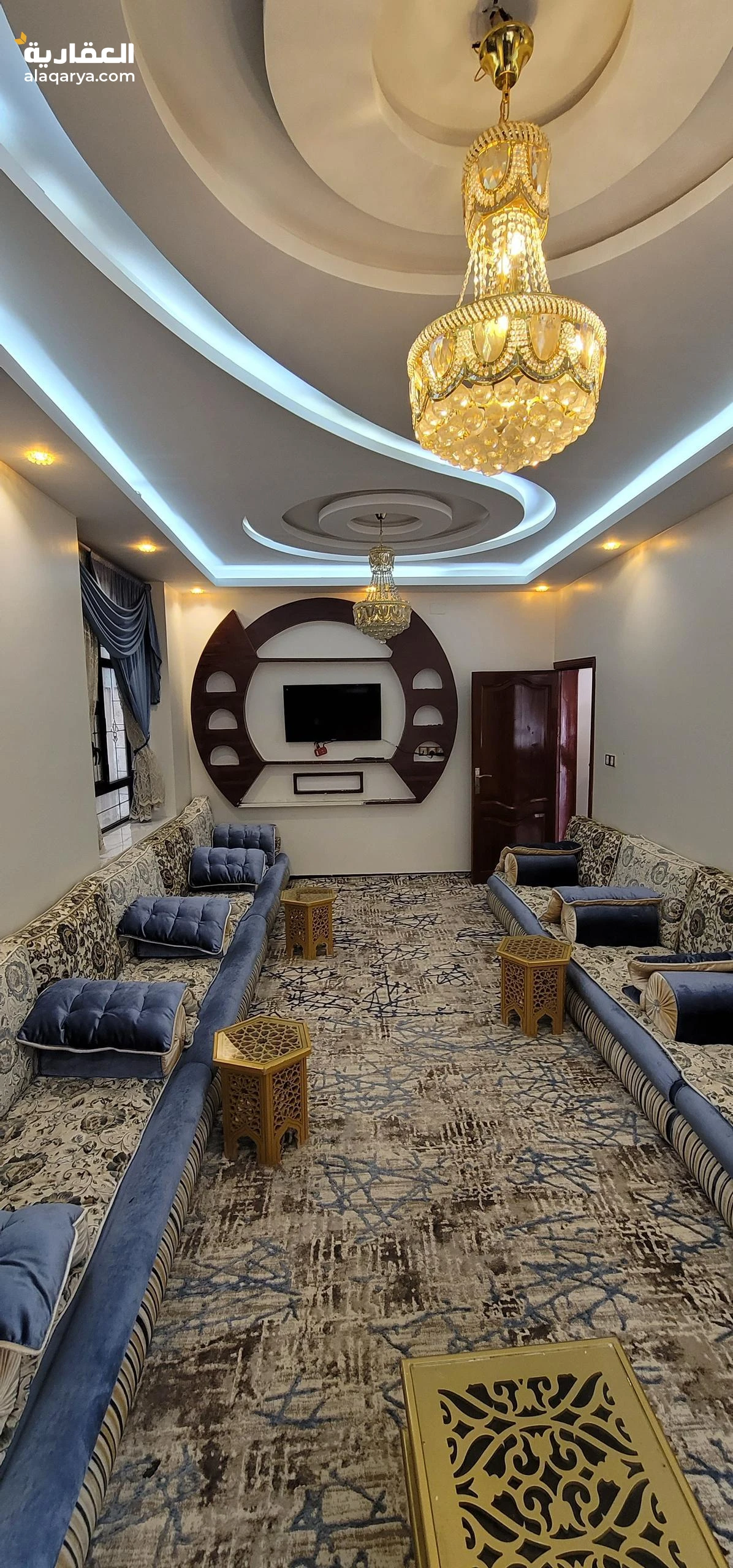 فلل مفروشة للايجار في صنعاء فيلا مفروشة دورين فاخرة صنعاء الاصبحي -ت 772960797