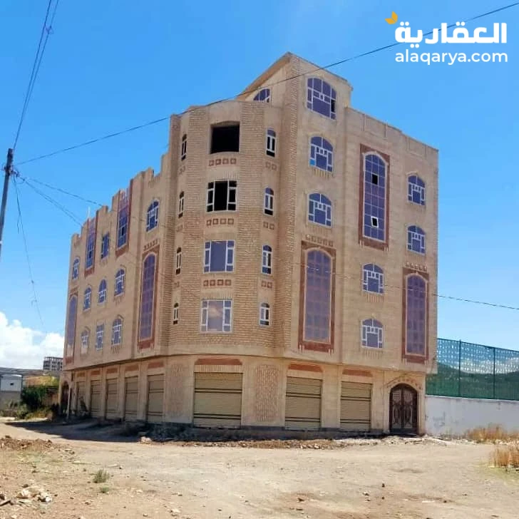 عمارة تجارية ستة دور مسلح مشطب لوكس في 10لبن حر معمد مخطط عرطة