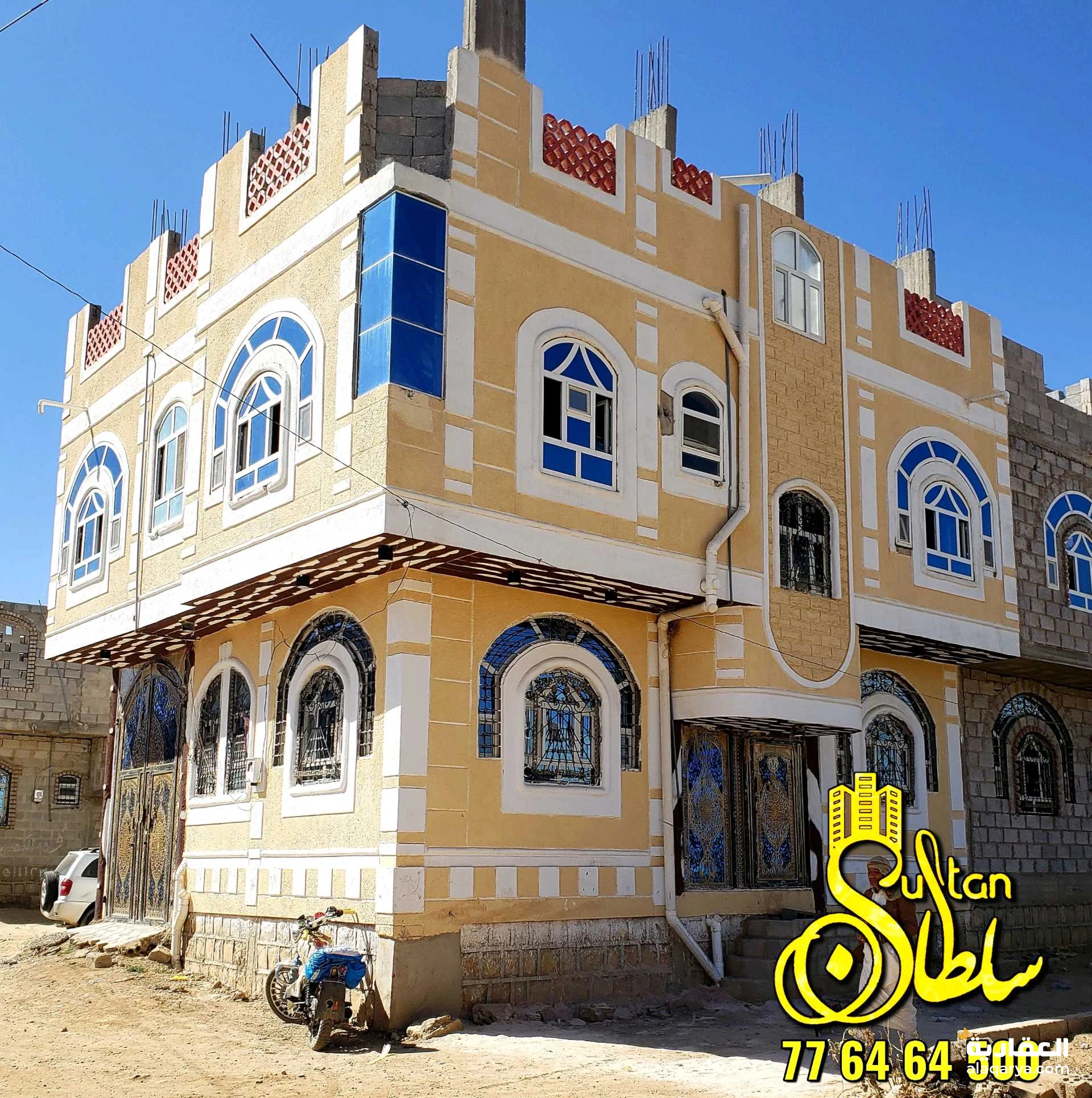 عرض مغري جدا منزل دورين مسلح كامل الاوصاف