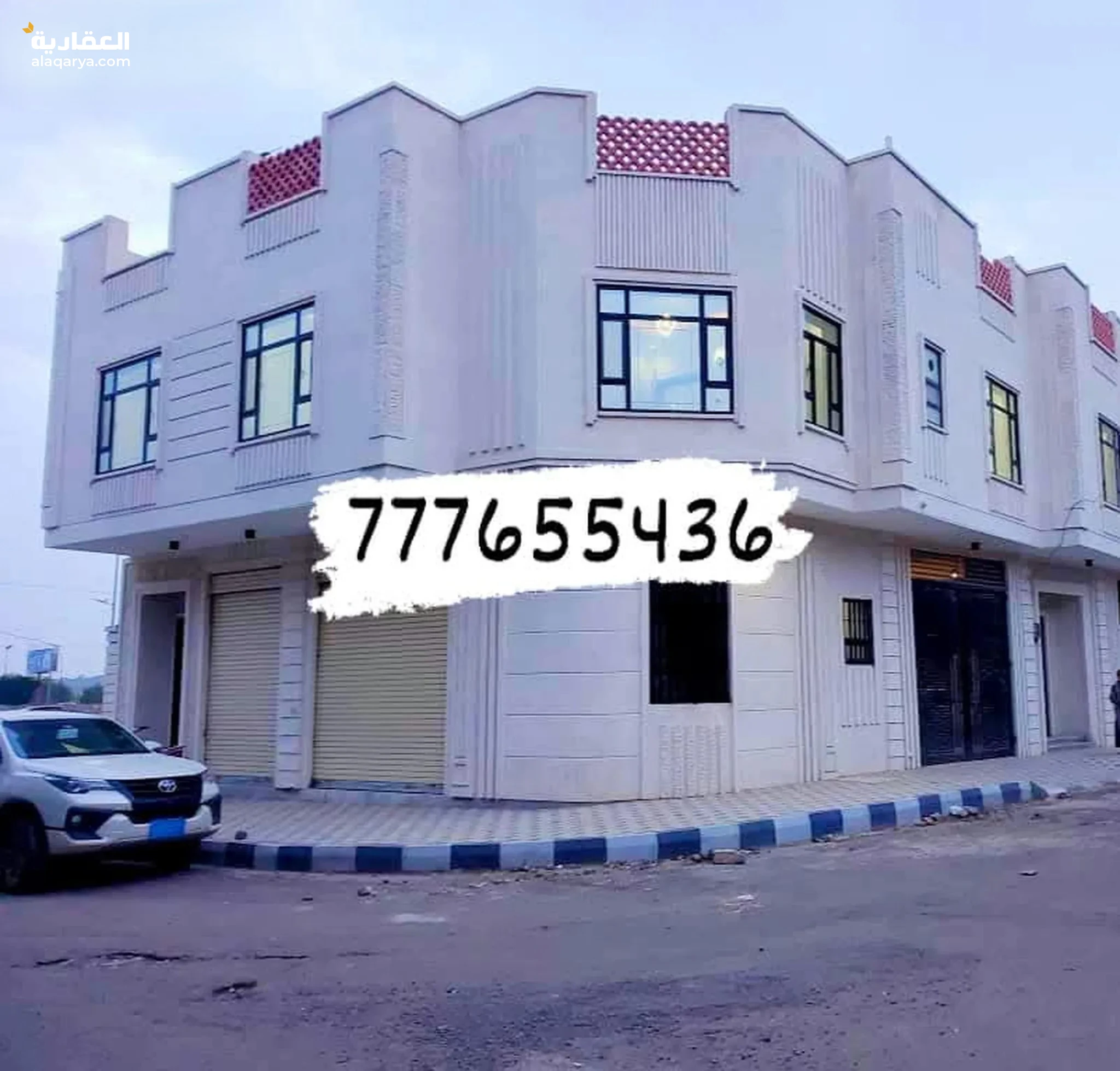 #عمارة سكنية للبيـــــــــــــــــــع فاخرة نظام فيلااااا المساحه : 5 لبن وثلث حر.. معمدة في السج