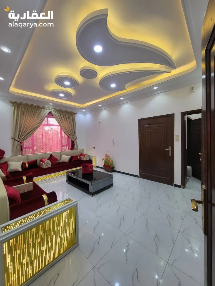 شقة مفروشة فاخرة 3 غرف للايجار صنعاء الاصبحي للتواصل772960797