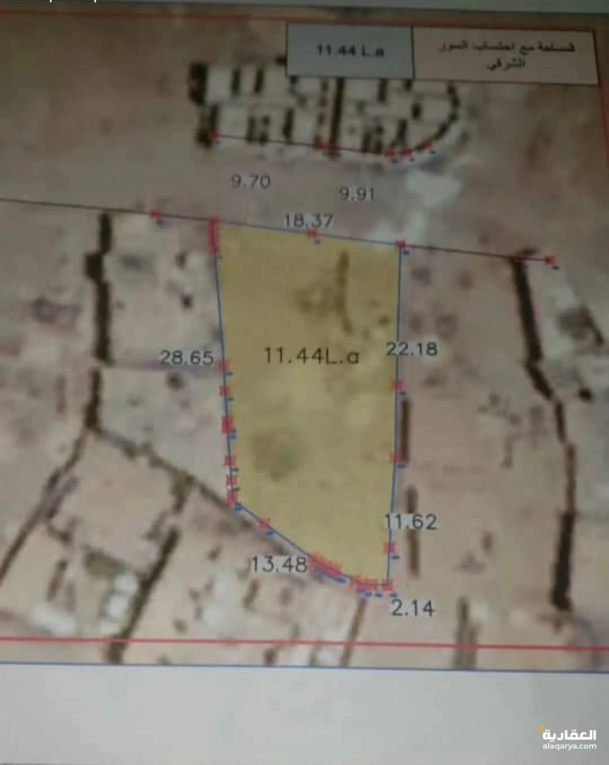 #للبيع ارضيع عرطه حزيز قريب لشارع تعز