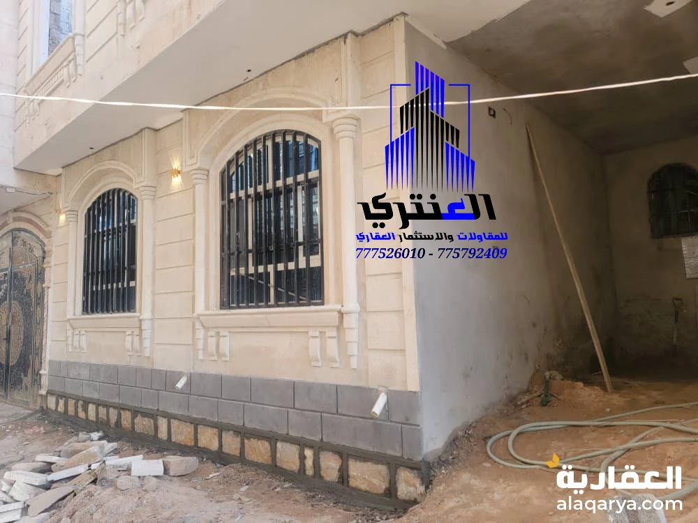 عمارة سكنية دور واحد مسلح حجر سوبر لوكسعرض رقم (1775)